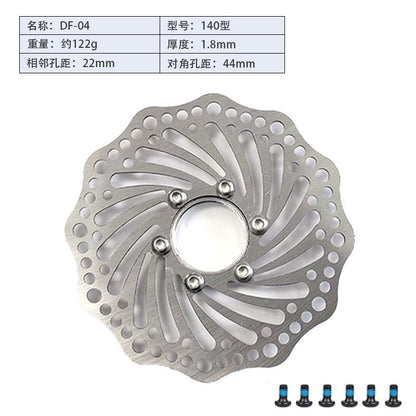 disque de frein 160mm 6 trous par lot de 2