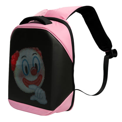 Nouveau sac moto LED, Sac d'ordinateur USB grande capacité