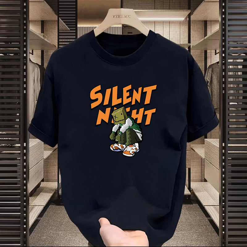 T-shirt américain à manches courtes à motifs