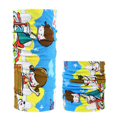 Masque de cyclisme foulard col chaud accessoire de Halloween crâne versatile foulard visage foulard magique