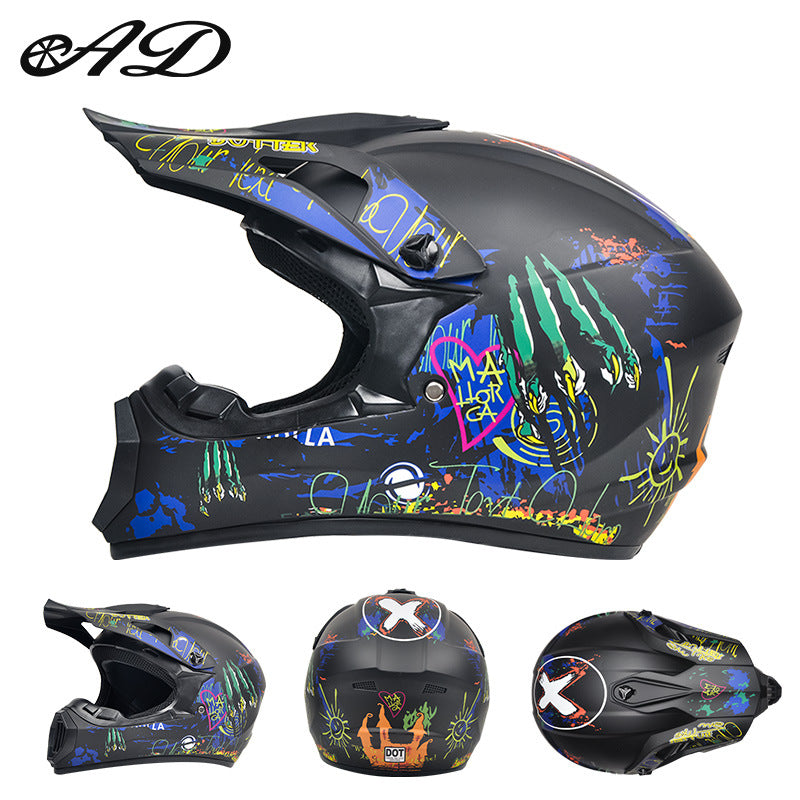 Casque de moto tout-terrain AD