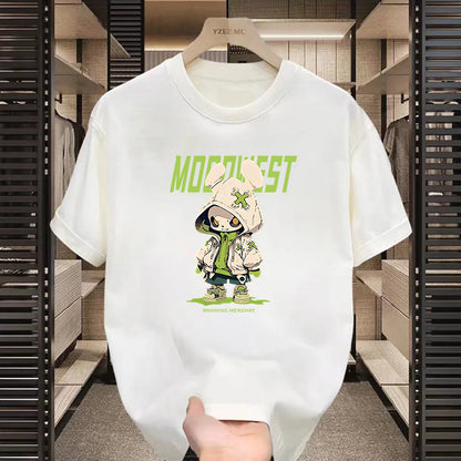 T-shirt américain à manches courtes à motifs