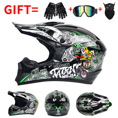 Casque de moto tout-terrain AD