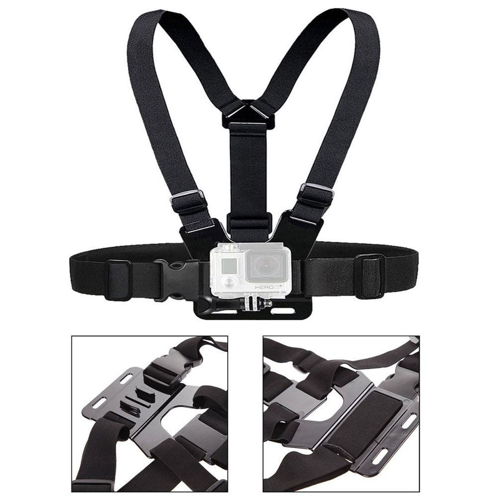 Support pour la poitrine de la caméra d'action GoPro DJI, support pour téléphone mobile