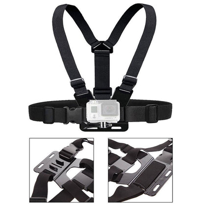Support pour la poitrine de la caméra d'action GoPro DJI, support pour téléphone mobile