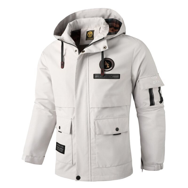 parkas à capuchon d'automne et d'hiver,