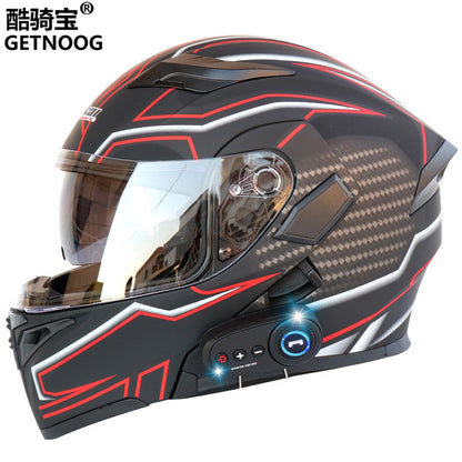 Cool Ride Treasure  Casque Bluetooth Double visière avec FM