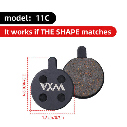 Plaquettes de frein à disque universelle en fibre de cuivre BB5, vélo de montagne M355M446