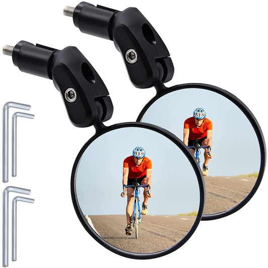 Nouveau rétroviseur  de vélo route de montagne miroirs convexes pliables réflecteur équipement
