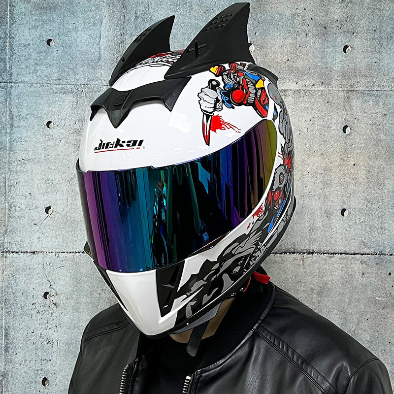 JIEKAI casque complet pour homme et femme