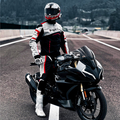 Combinaison de moto Devil Race pour homme, combinaison d'hiver coupe-vent, chaude et imperméable, veste de course décontractée