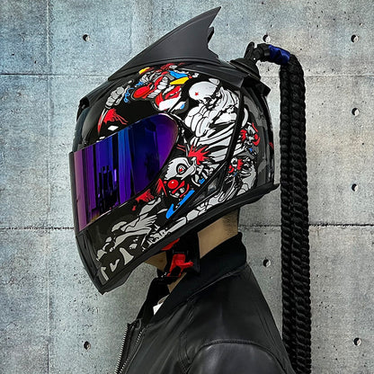 JIEKAI casque complet pour homme et femme