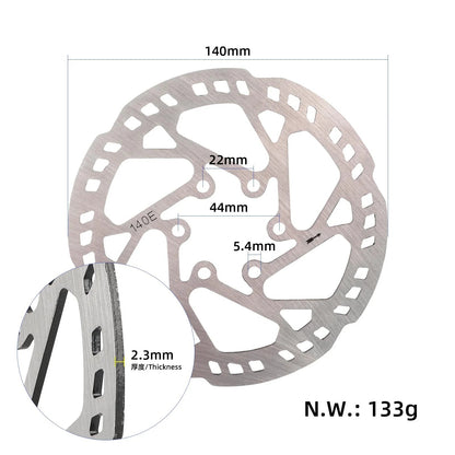 Disques de Freins 140mm 6 trous