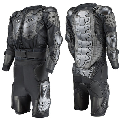 équipement de protection ensemble de pantalons d'armure de course