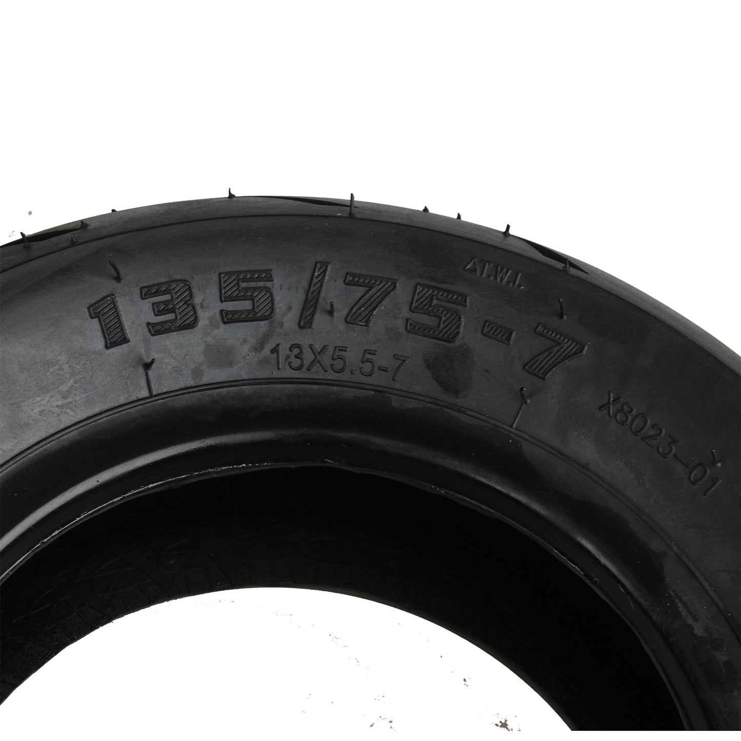 Pneus modifiés 135 75-7 tubeless de course résistantes