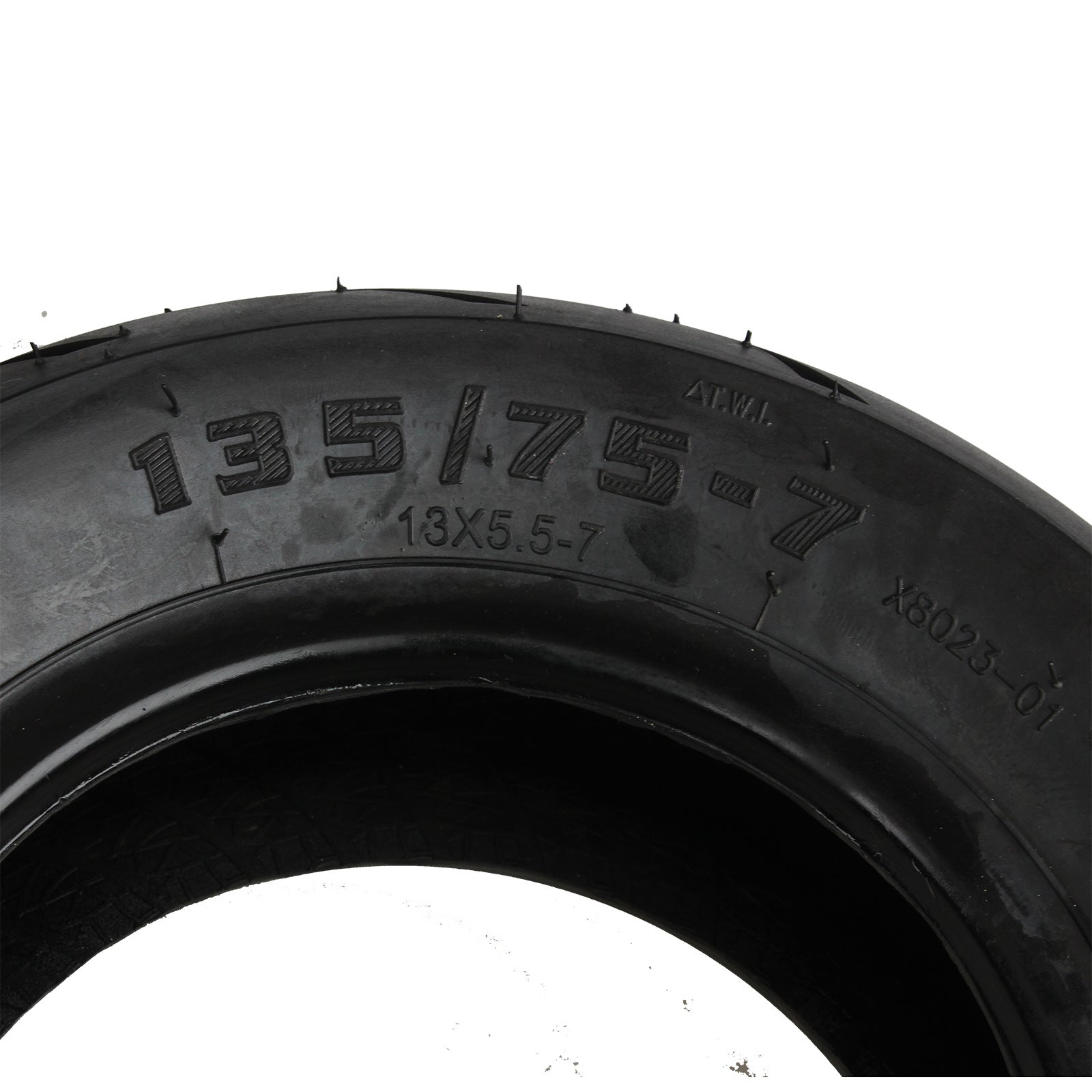 Pneus modifiés 135 75-7 tubeless de course résistantes