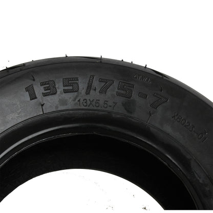 Pneus modifiés 135 75-7 tubeless de course résistantes