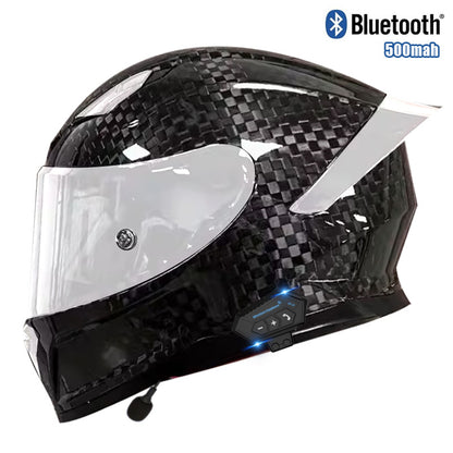 Casque en fibre de carbone avec certification 3C Dot Bluetooth