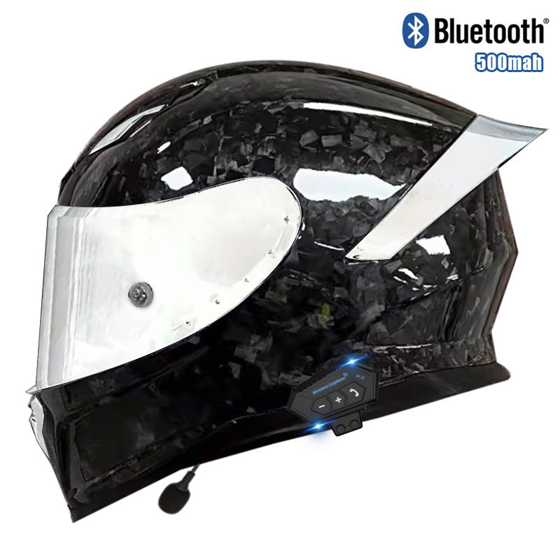 Casque en fibre de carbone avec certification 3C Dot Bluetooth