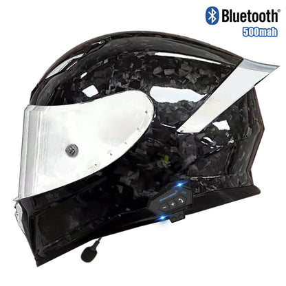 Casque en fibre de carbone avec certification 3C Dot Bluetooth