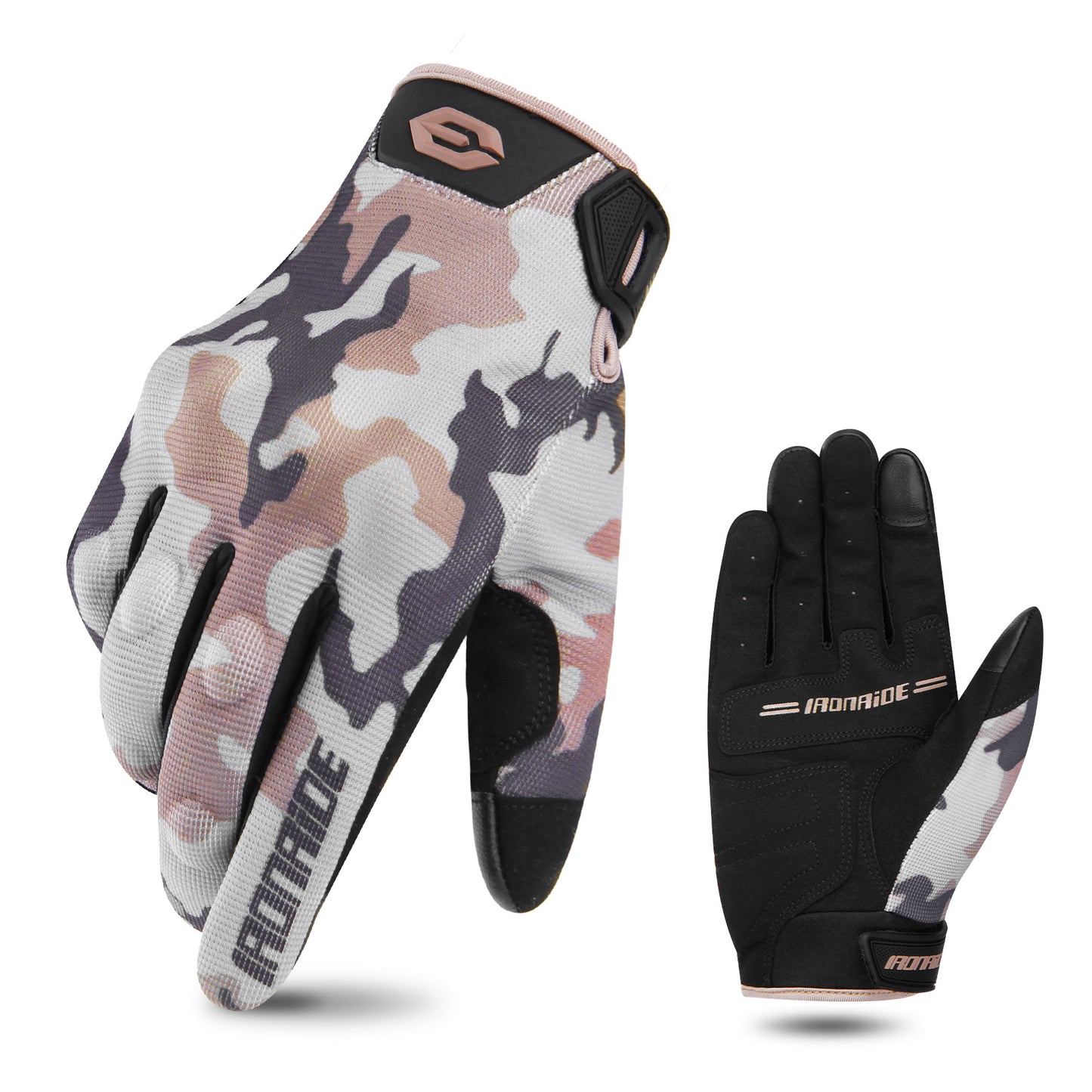 Gants  IRONRIDE fibre de carbone Écran tactile antidérapant