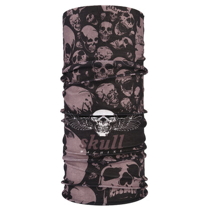 Masque de cyclisme foulard col chaud accessoire de Halloween crâne versatile foulard visage foulard magique