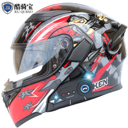 Cool Ride Treasure  Casque Bluetooth Double visière avec FM