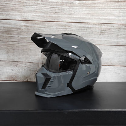 Casque combiné Street Fighter Casque de moto Casque rétro pour hommes et femmes  3C Certifié