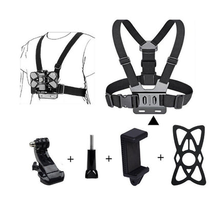 Support pour la poitrine de la caméra d'action GoPro DJI, support pour téléphone mobile