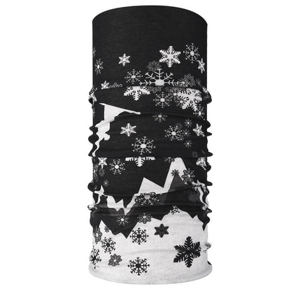 Masque de cyclisme foulard col chaud accessoire de Halloween crâne versatile foulard visage foulard magique