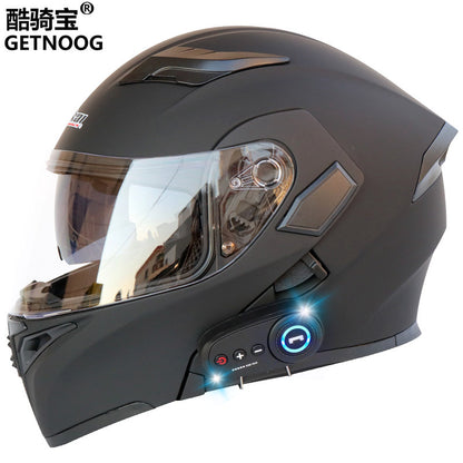 Cool Ride Treasure  Casque Bluetooth Double visière avec FM