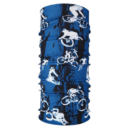 Masque de cyclisme foulard col chaud accessoire de Halloween crâne versatile foulard visage foulard magique