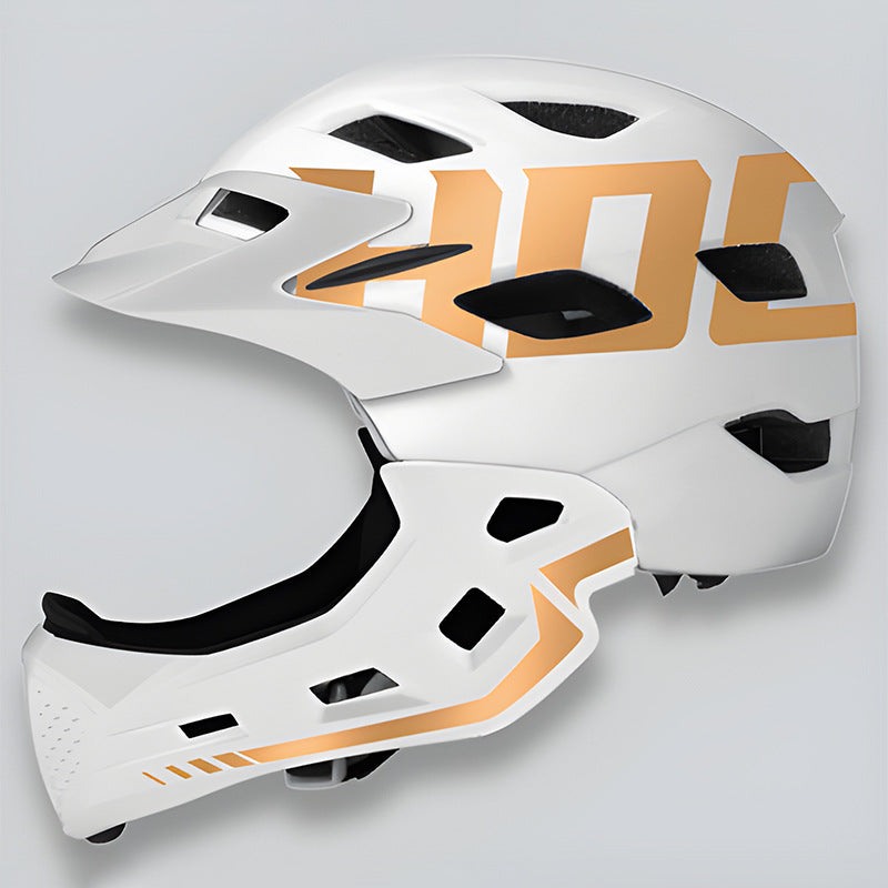 casque pour enfants moulage intégré  casque complet extérieur respirant