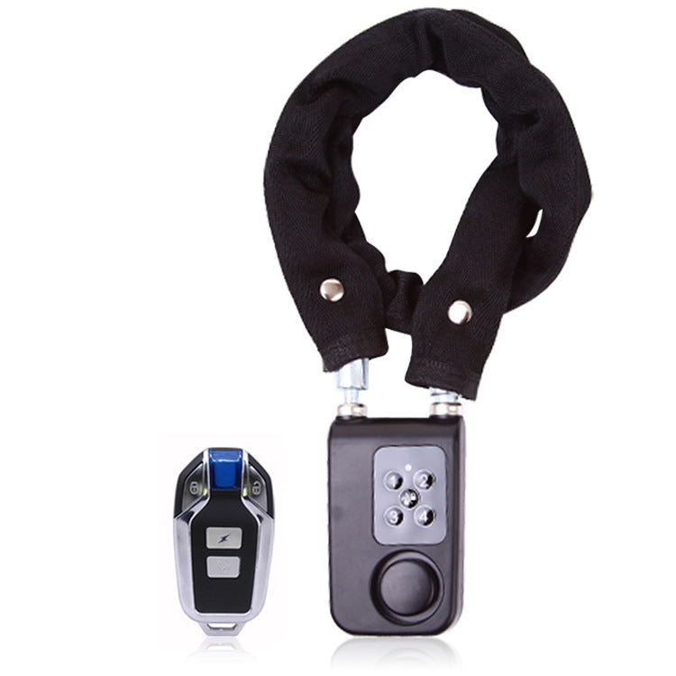 Solebe chaîne antivol, serrure électronique, télécommande par mot de passe, alarme , serrure en acier