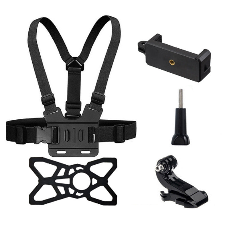 Support pour la poitrine de la caméra d'action GoPro DJI, support pour téléphone mobile