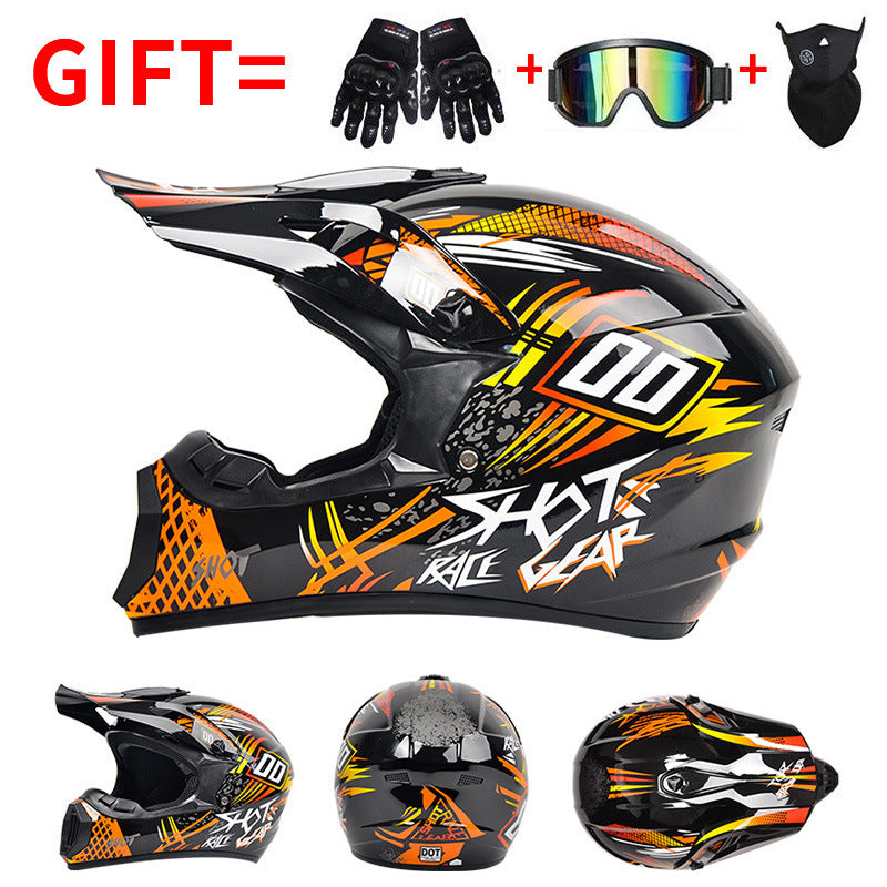 Casque de moto tout-terrain AD