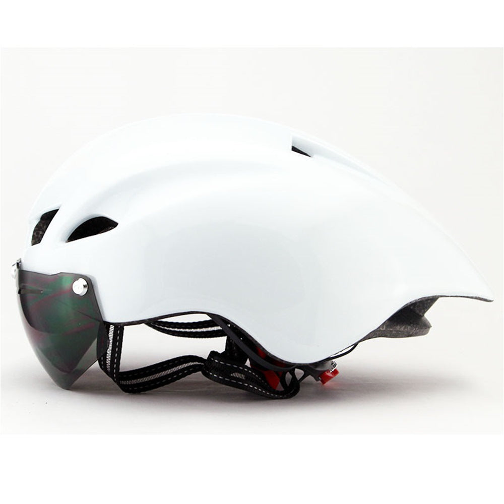 Casque de sécurité garantie d'authenticité Aero TT route VTT coupe-vent lentilles magnétiques