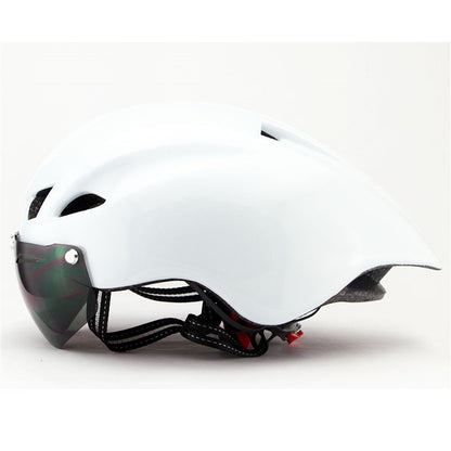 Casque de sécurité garantie d'authenticité Aero TT route VTT coupe-vent lentilles magnétiques