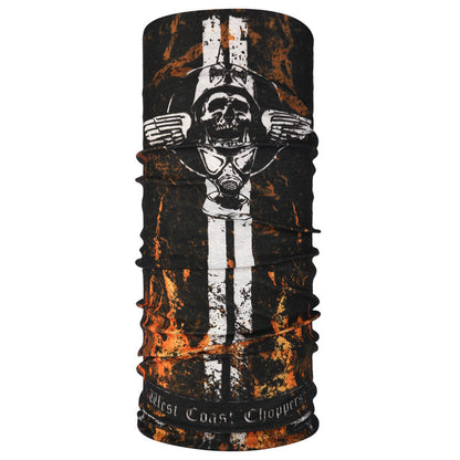 Masque de cyclisme foulard col chaud accessoire de Halloween crâne versatile foulard visage foulard magique