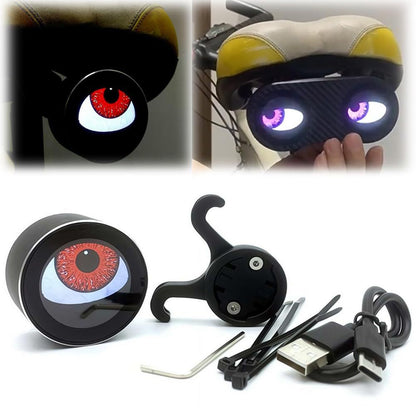 Lumière Oeil du Diable Vélo Moto Voiture électrique Lumière Décorative Contenu Personnalisé Écran unique Exportation de double écran