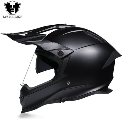 Casque de rallye tout terrain multifonctionnel double lentille