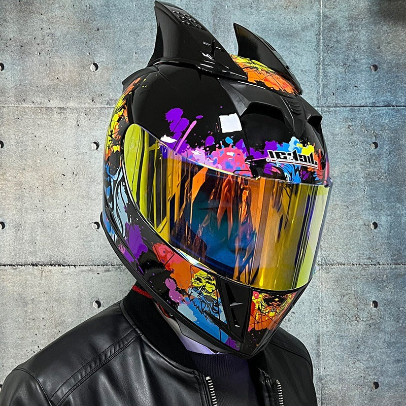 JIEKAI casque complet pour homme et femme