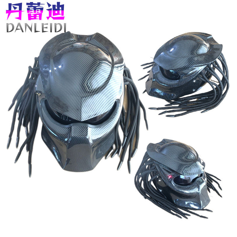 Casque de prédateur complet DOT ECE