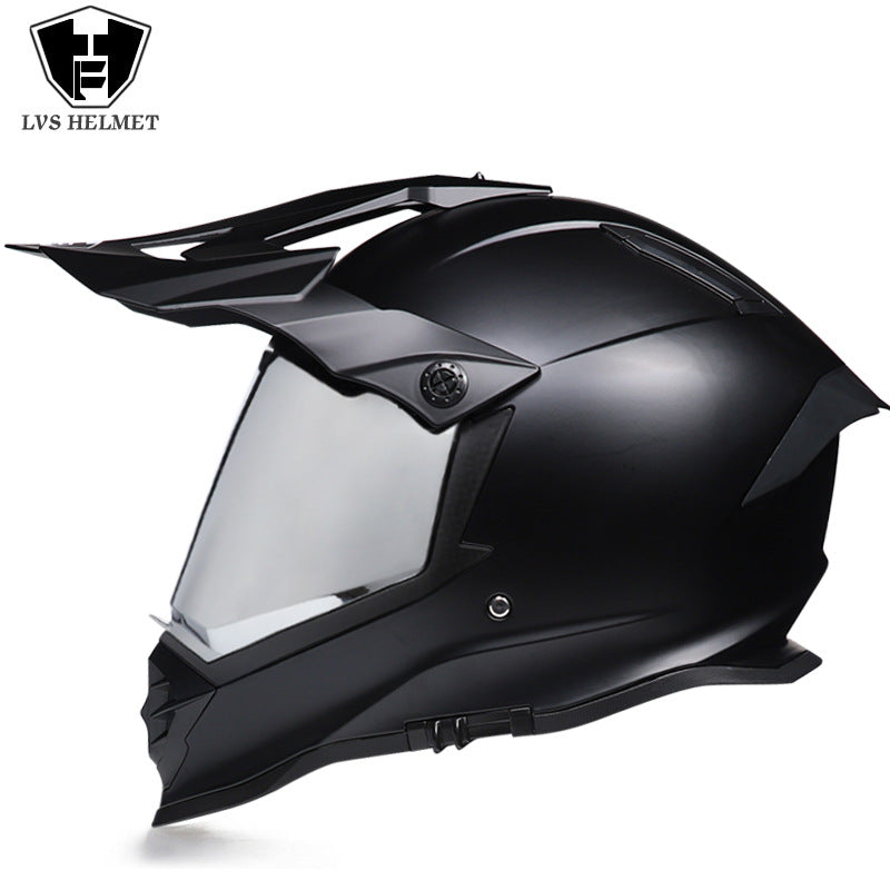 Casque de rallye tout terrain multifonctionnel double lentille