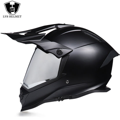 Casque de rallye tout terrain multifonctionnel double lentille