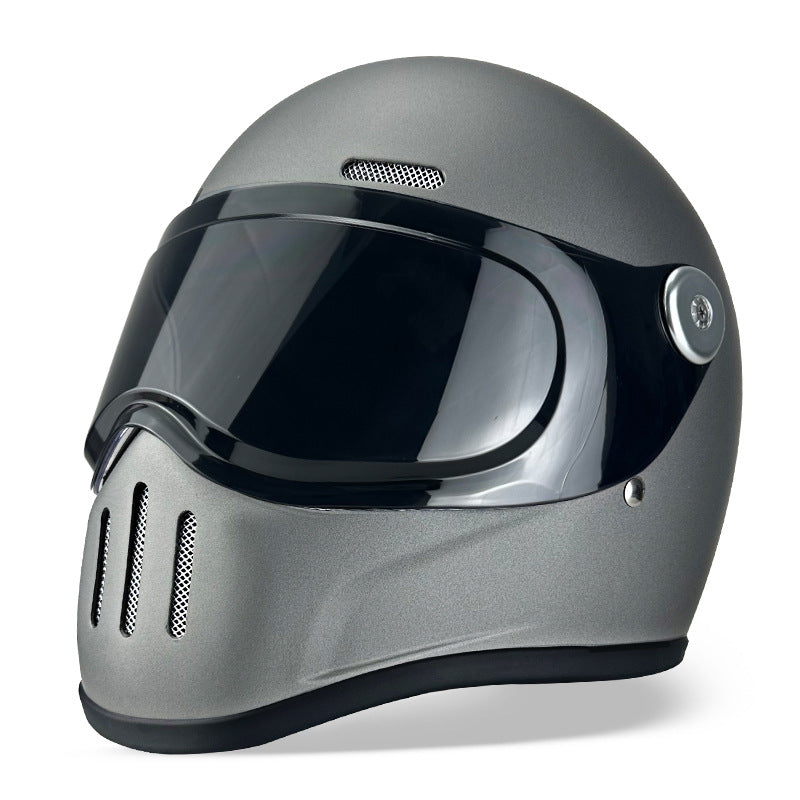 Casque WTCX de moto en fibre de carbone en PRF, casque complet, pour hommes et femmes