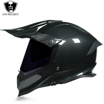 Casque de rallye tout terrain multifonctionnel double lentille
