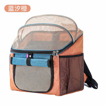 Sac de voiture à dégagement rapide pour animaux de compagnie, sac pour chat, sac à dos, sac spatial, fournitures pour animaux de compagnie, sac de vélo pliable portable