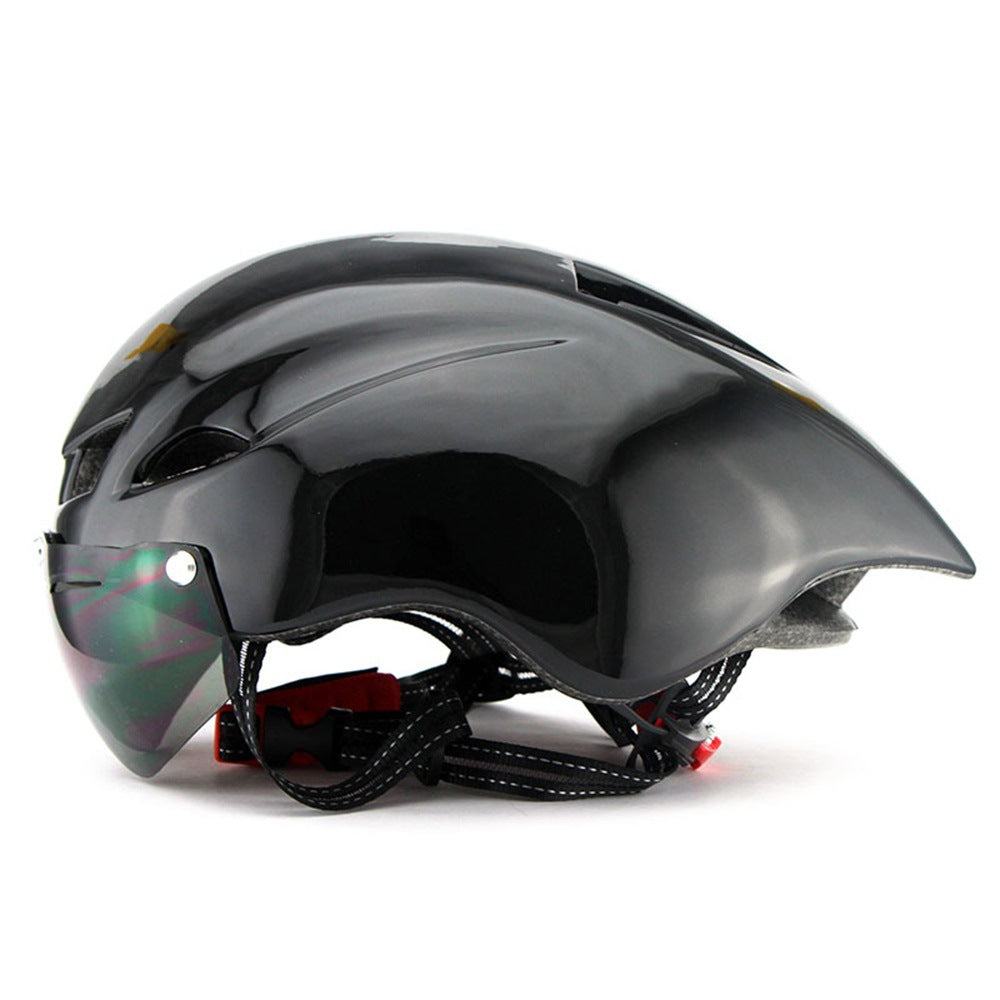 Casque de sécurité garantie d'authenticité Aero TT route VTT coupe-vent lentilles magnétiques