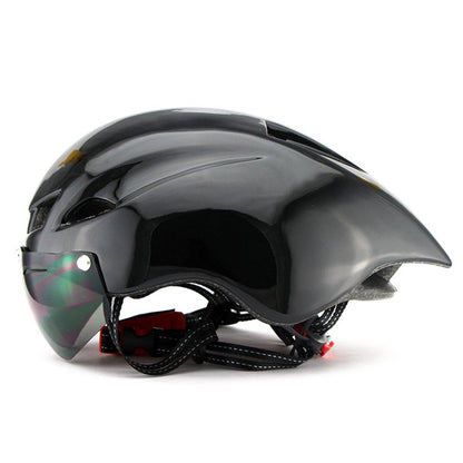 Casque de sécurité garantie d'authenticité Aero TT route VTT coupe-vent lentilles magnétiques